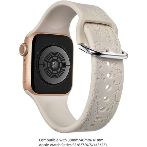 NEW Luxury Apple Watch Band with Dog Paw Charms